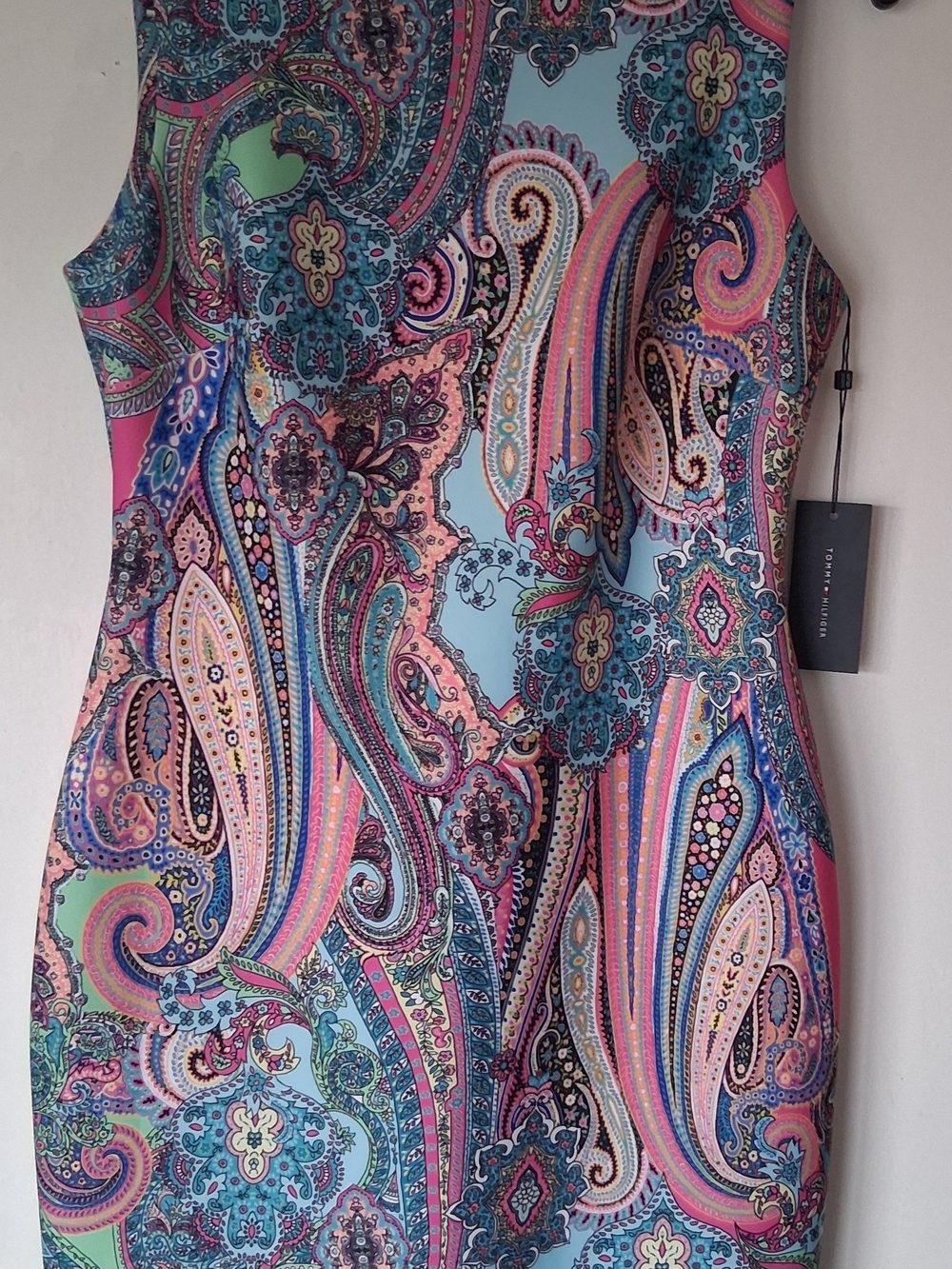 Tommy Hilfiger Multicolor Paisley Print Dress